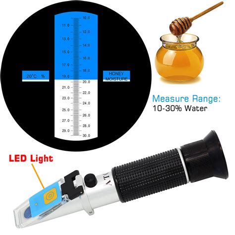 digital refractometer for honey|honey refractometer chart.